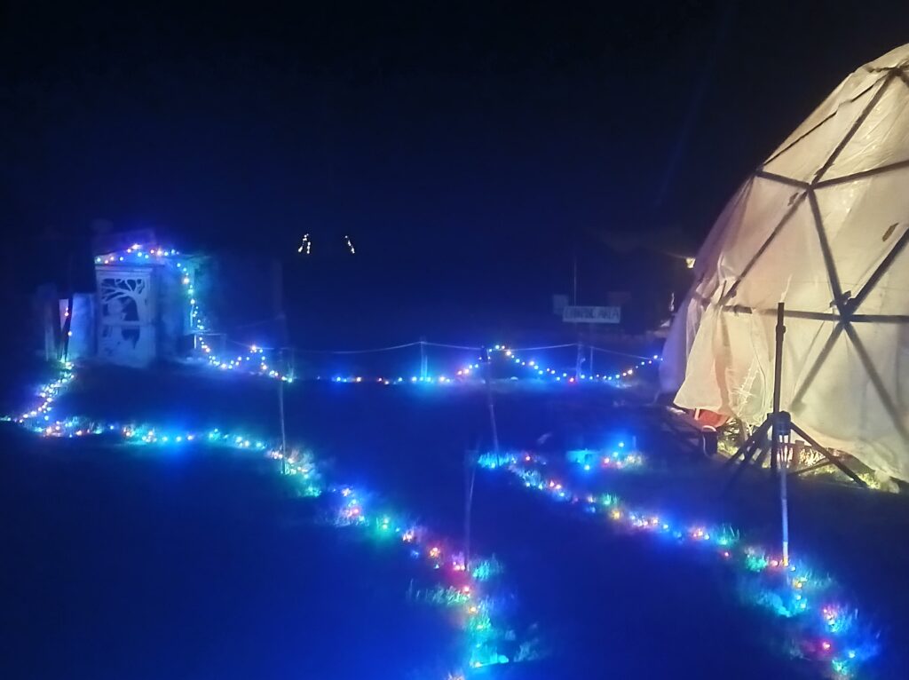 Außenbeleuchtung Dom & Saunacave