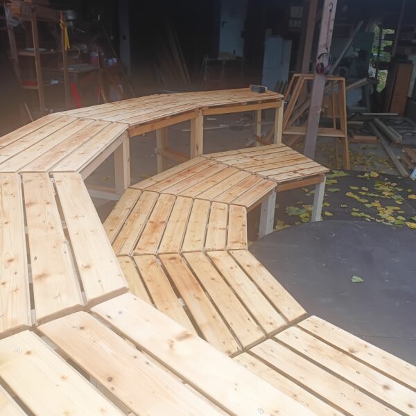 Bau_Saunabank von oben