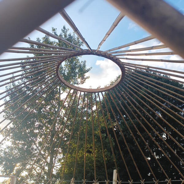 Aufbau der Deckenkuppel